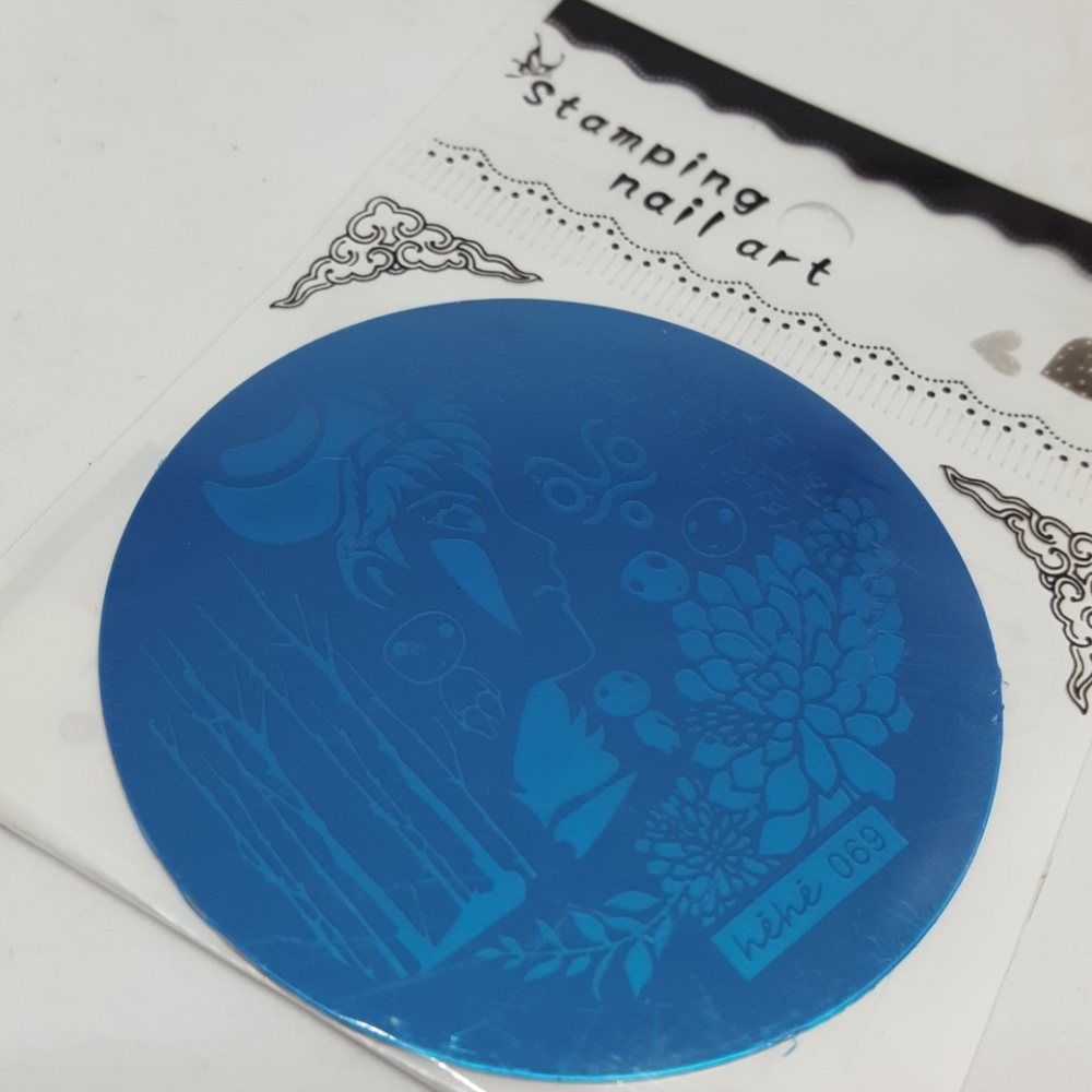 Princess Mononoke nail stamp plate